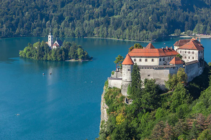 Enjoy The Boat Ride On Lake Bled And Castle