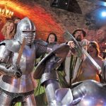 Adventure Day For Family Back To Middle Ages With Knights And Medieval Banquet