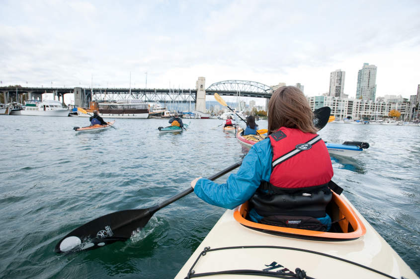 Kayaking Vancouver Tour